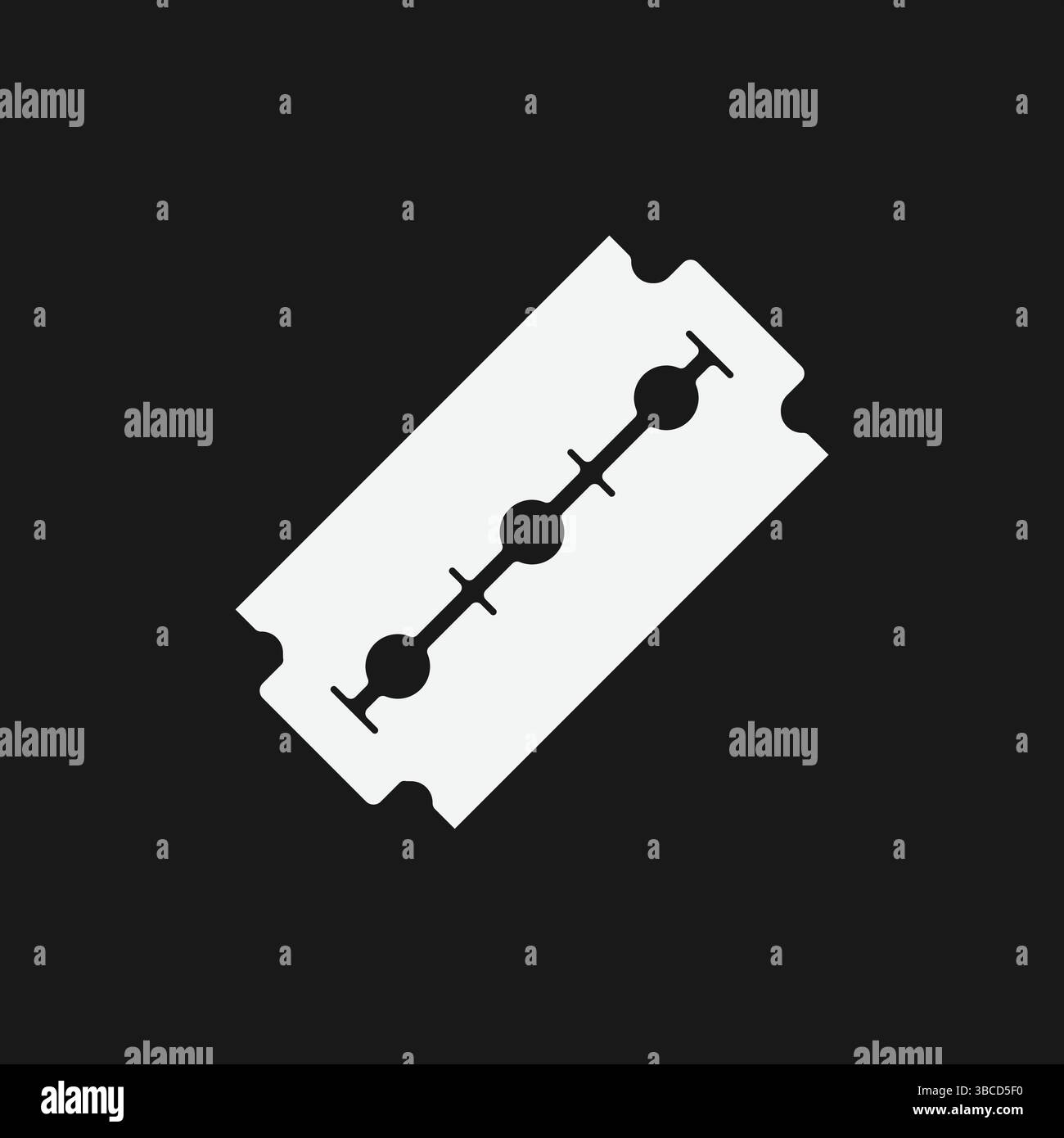 Razor silhouette clipart Black and White Stock Photos & Images - Alamy