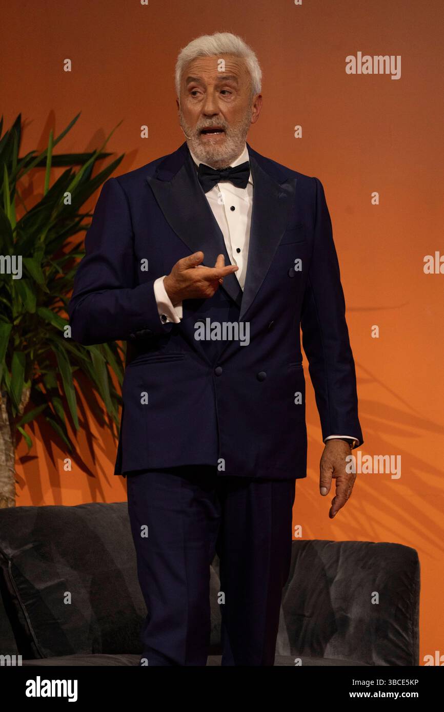 Naples, Italy. 09th May, 2025. Patrizio Rispo attends the third episode ...