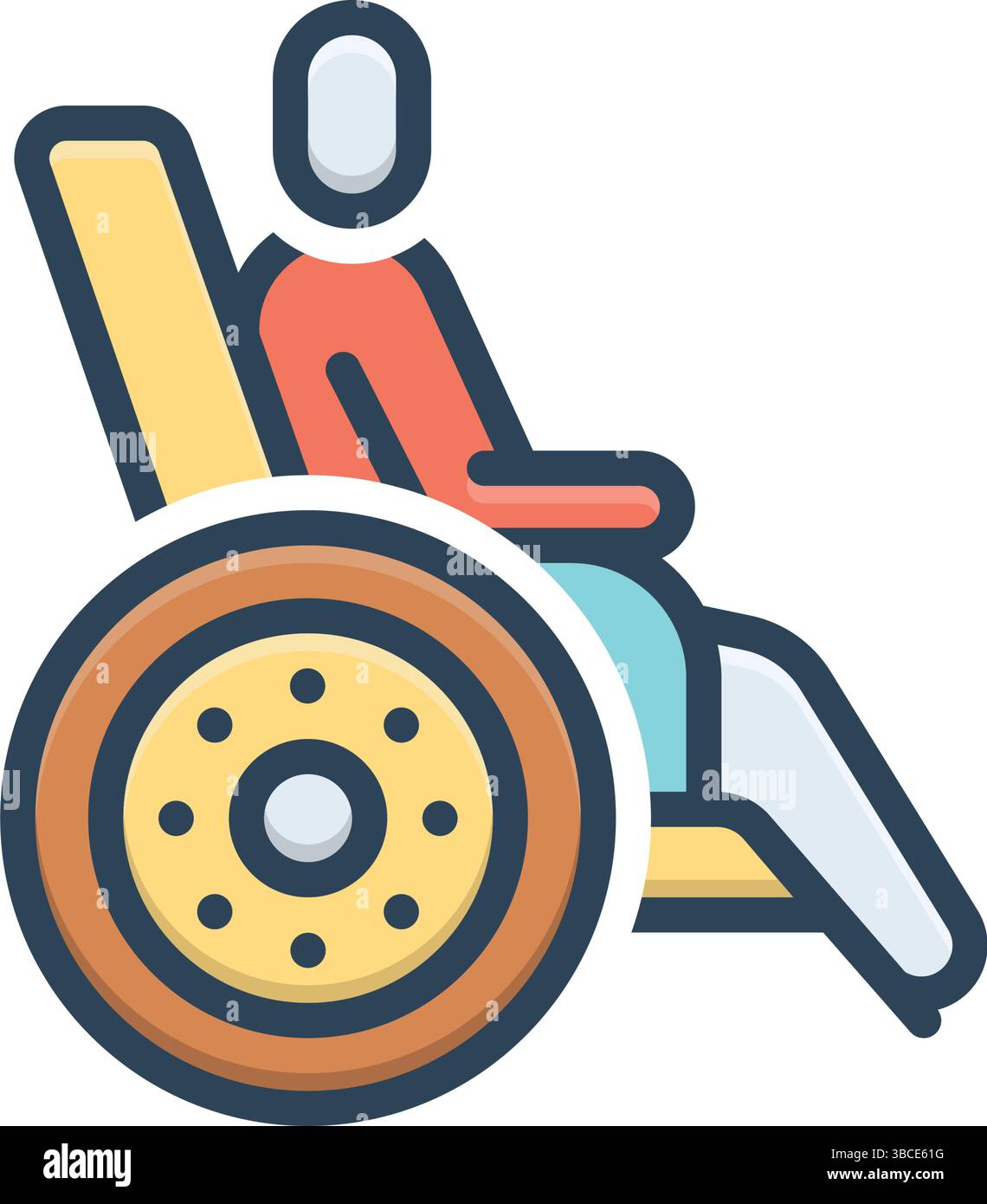 Icon for paralysis, immobility Stock Vector Image & Art - Alamy