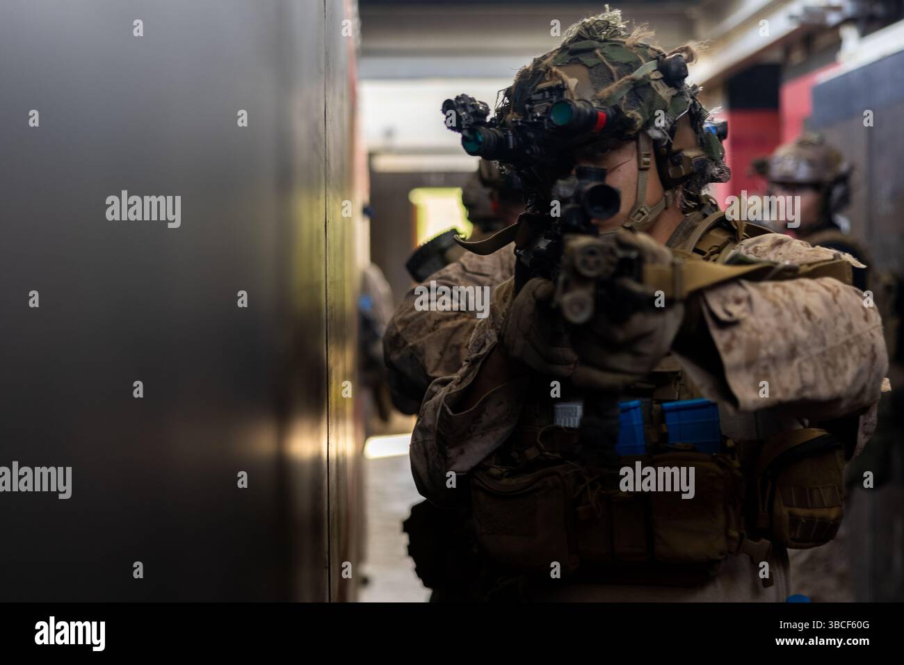 U.S. Marine Corps Cpl. Jimmy Gonzalez, a team leader with Lima Company ...