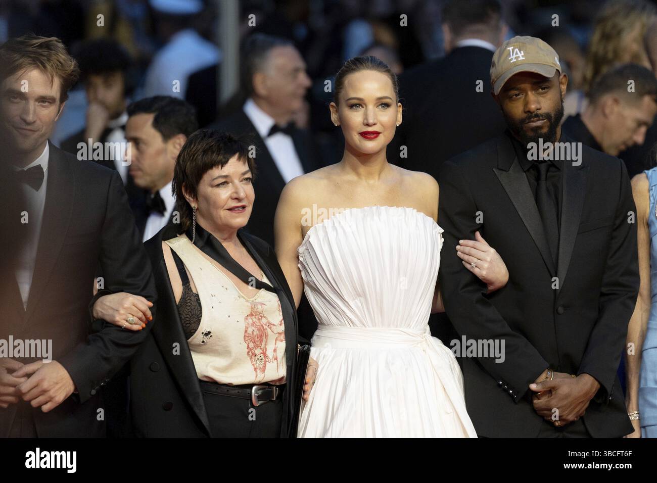 Cannes, France - 17.5.2024: Robert Pattinson, Lynne Ramsay, Jennifer ...