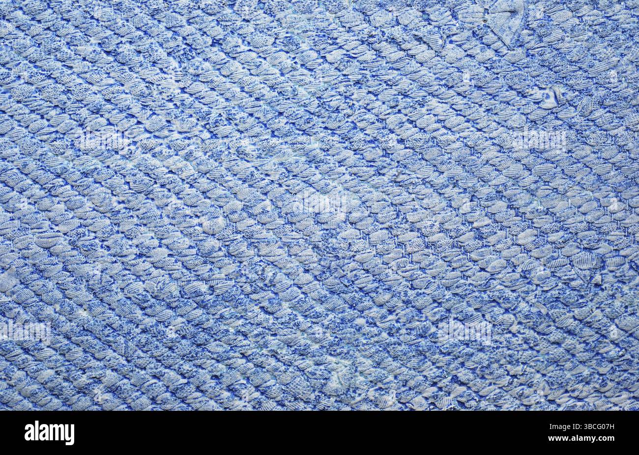 Original texture of a handmade woven runner, using old technology and ...