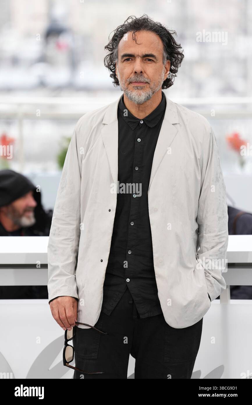 Director Alejandro Gonzalez Inarritu poses for photographers at the ...
