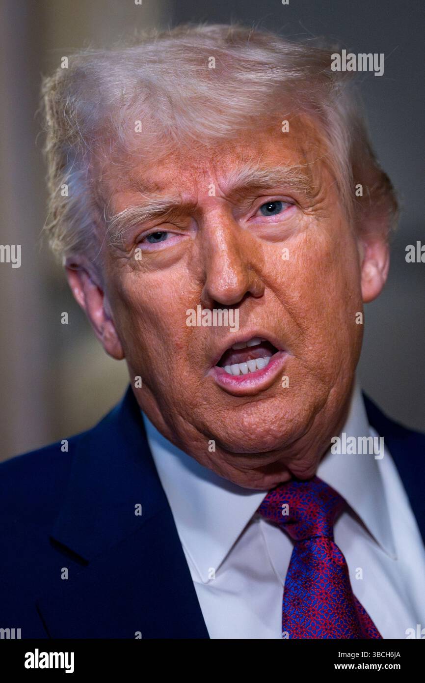 Washington, United States. 20th May, 2025. President Donald Trump ...