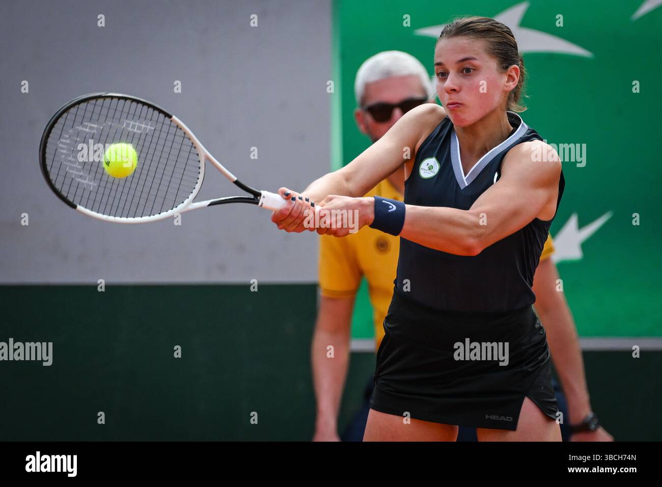 Maja CHWALINSKA of Poland during the second qualifying day of the Roland-Garros 2025, French Open, Grand Slam tennis tournament on 20 May 2025 at Roland-Garros stadium in Paris, France - Photo Matthieu Mirville / DPPI Stock Photo