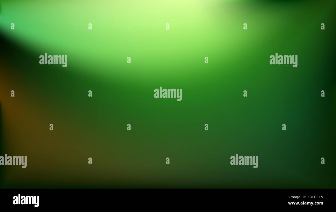 Dark green gradient background. Forest green nature bg. Stock Vector