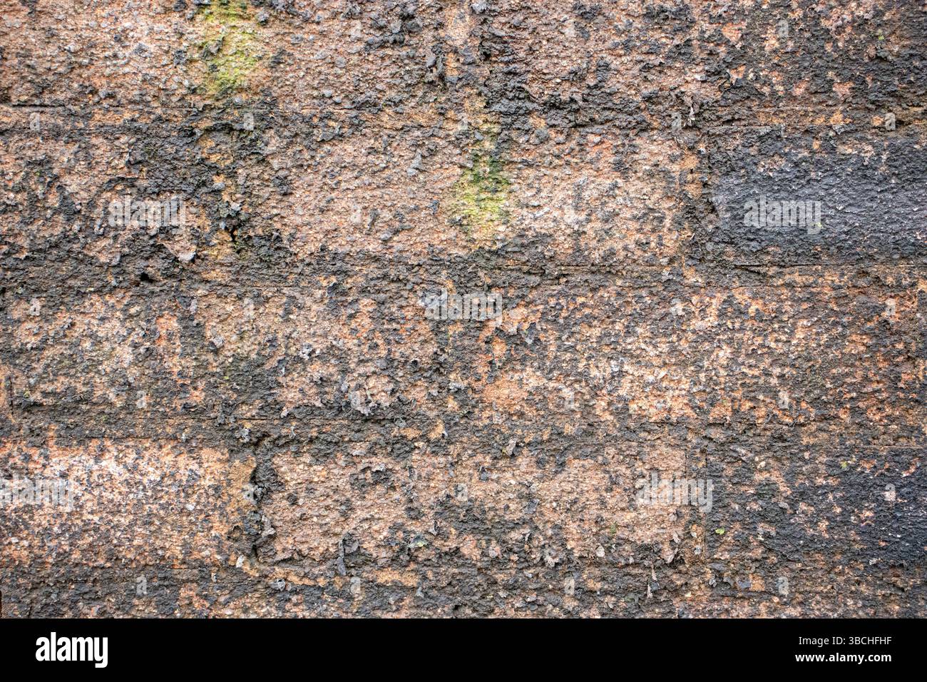 up close detail of a dirty red brick texture wall Stock Photo - Alamy