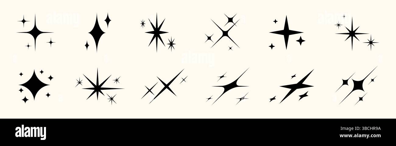 Star logo aesthetics Stock Vector Images - Alamy