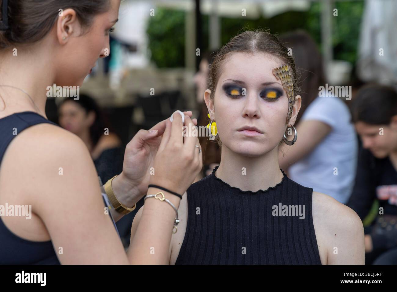 Pula, Croatia. 20th May, 2025. At the Pula Green Market, as part of the ...