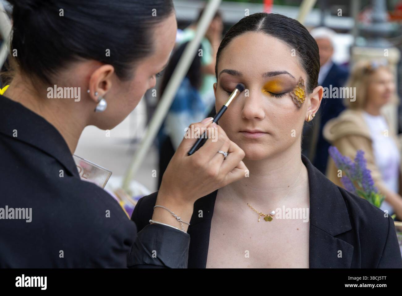 Pula, Croatia. 20th May, 2025. At the Pula Green Market, as part of the ...