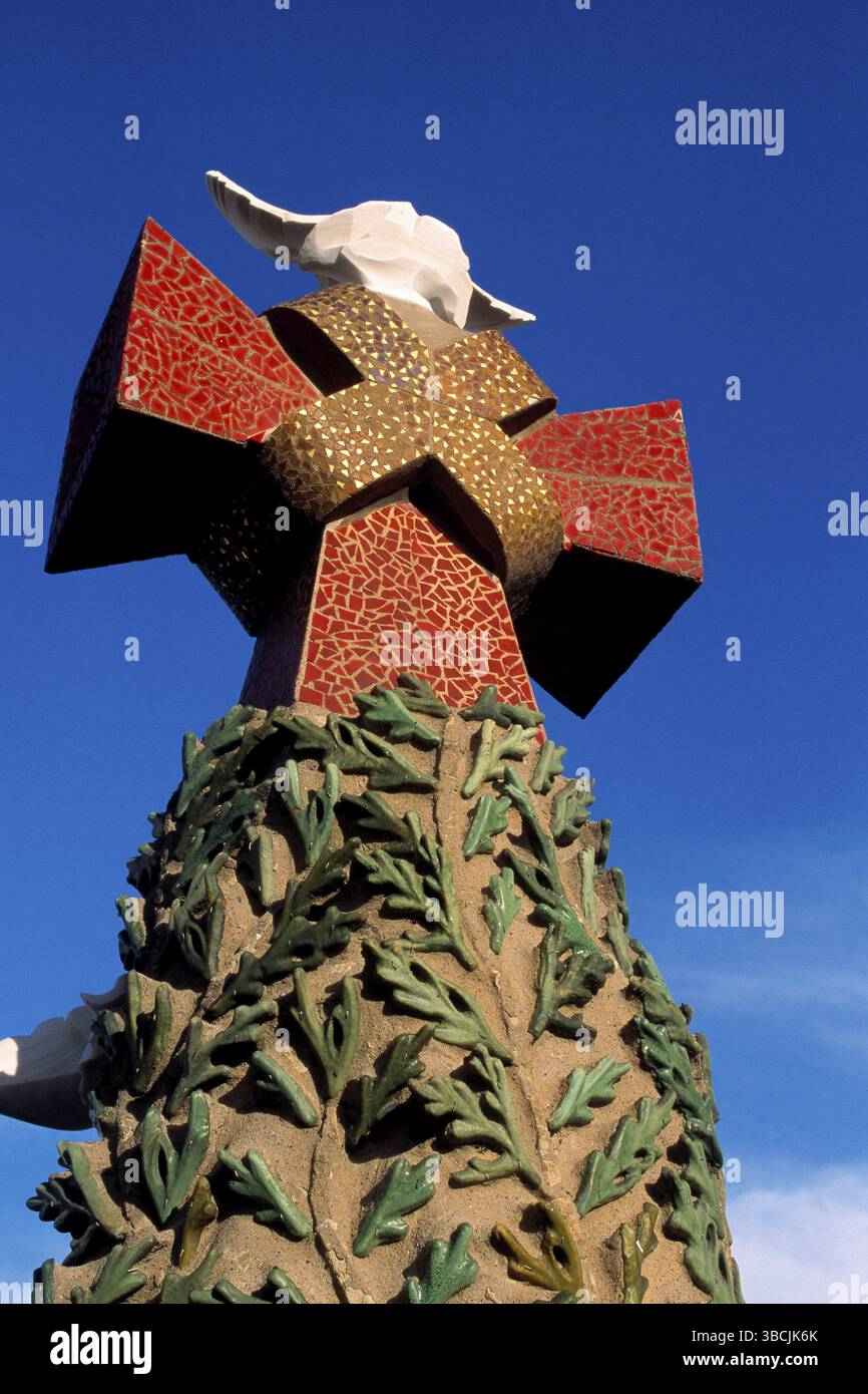 Church Of The Holy Family Tower Detail Built By Antonia Gaudi church-of-the-holy-family-tower-detail-built-by-antonia-gaudi