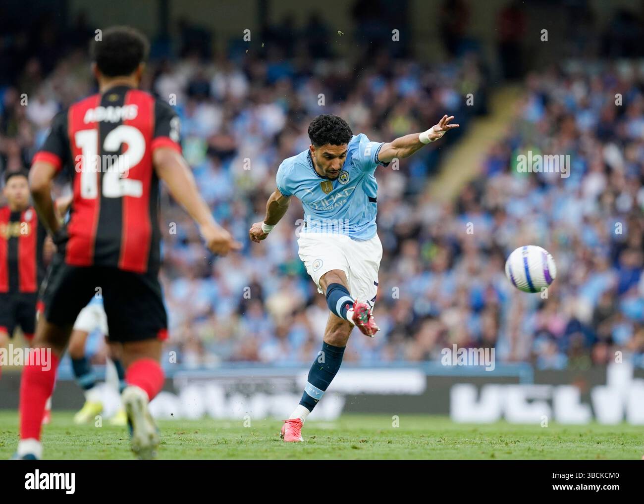 Manchester UK 20th May 2025 Omar Marmoush Of Manchester City Scores manchester-uk-20th-may-2025-omar-marmoush-of-manchester-city-scores