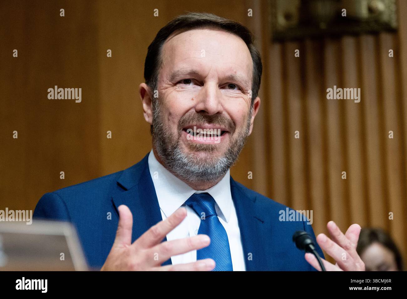 Washington, United States. 20th May, 2025. U.S. Senator Chris Murphy (D ...