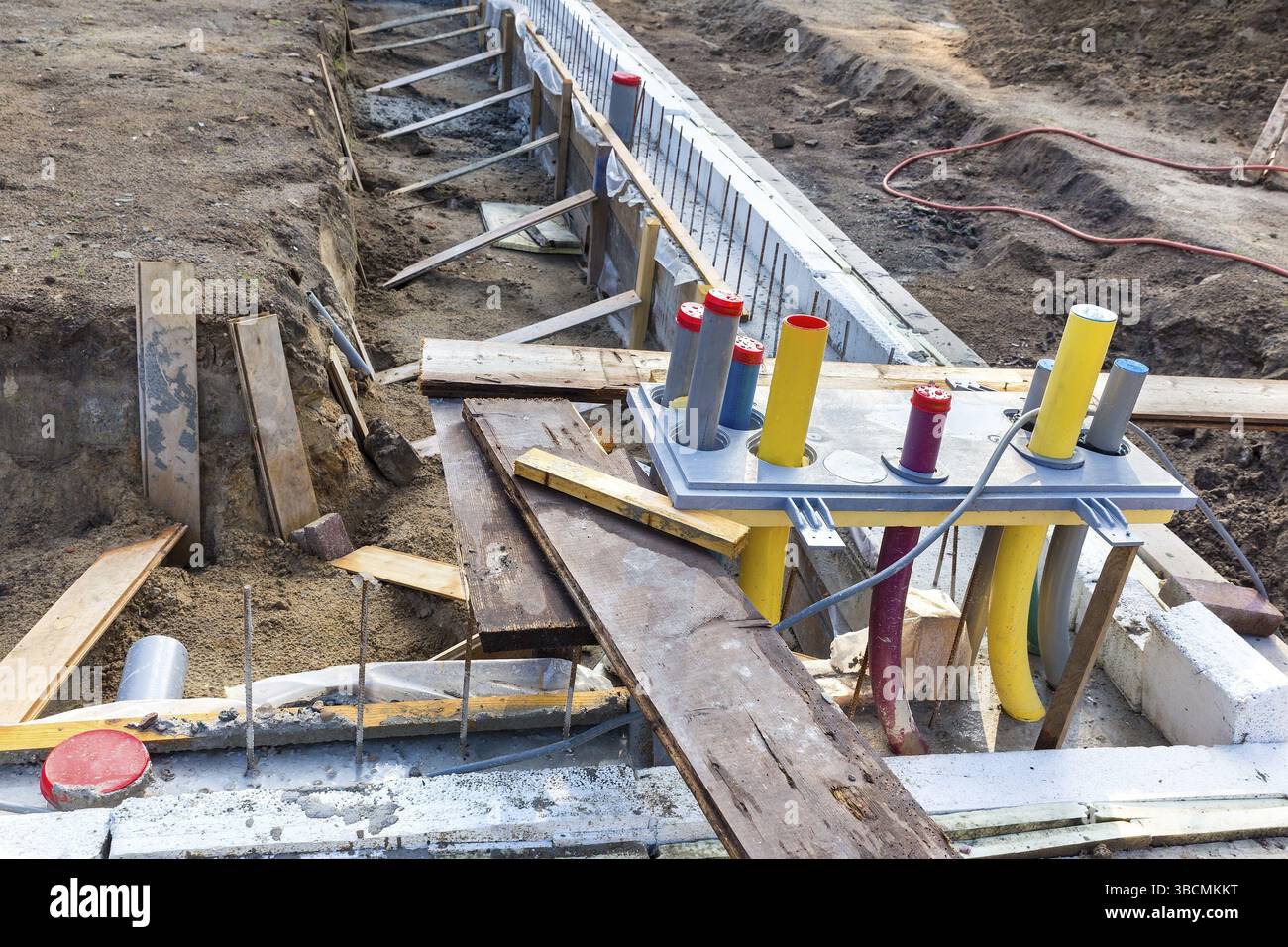 Construction foundation work hi-res stock photography and images - Alamy