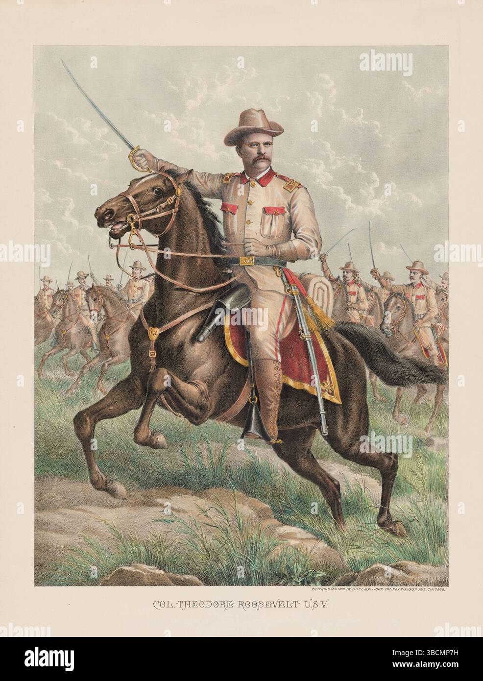 thumbnail image 2 of Britains Museum Collection 10128 Colonel Theodore Roosevelt – Cuba 1898, 1:30 Scale Pewter Soldier 2 of 6