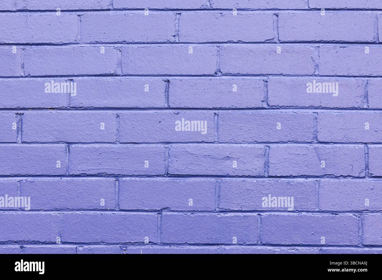 repeating pattern abstract of purple painted brick wall Stock Photo