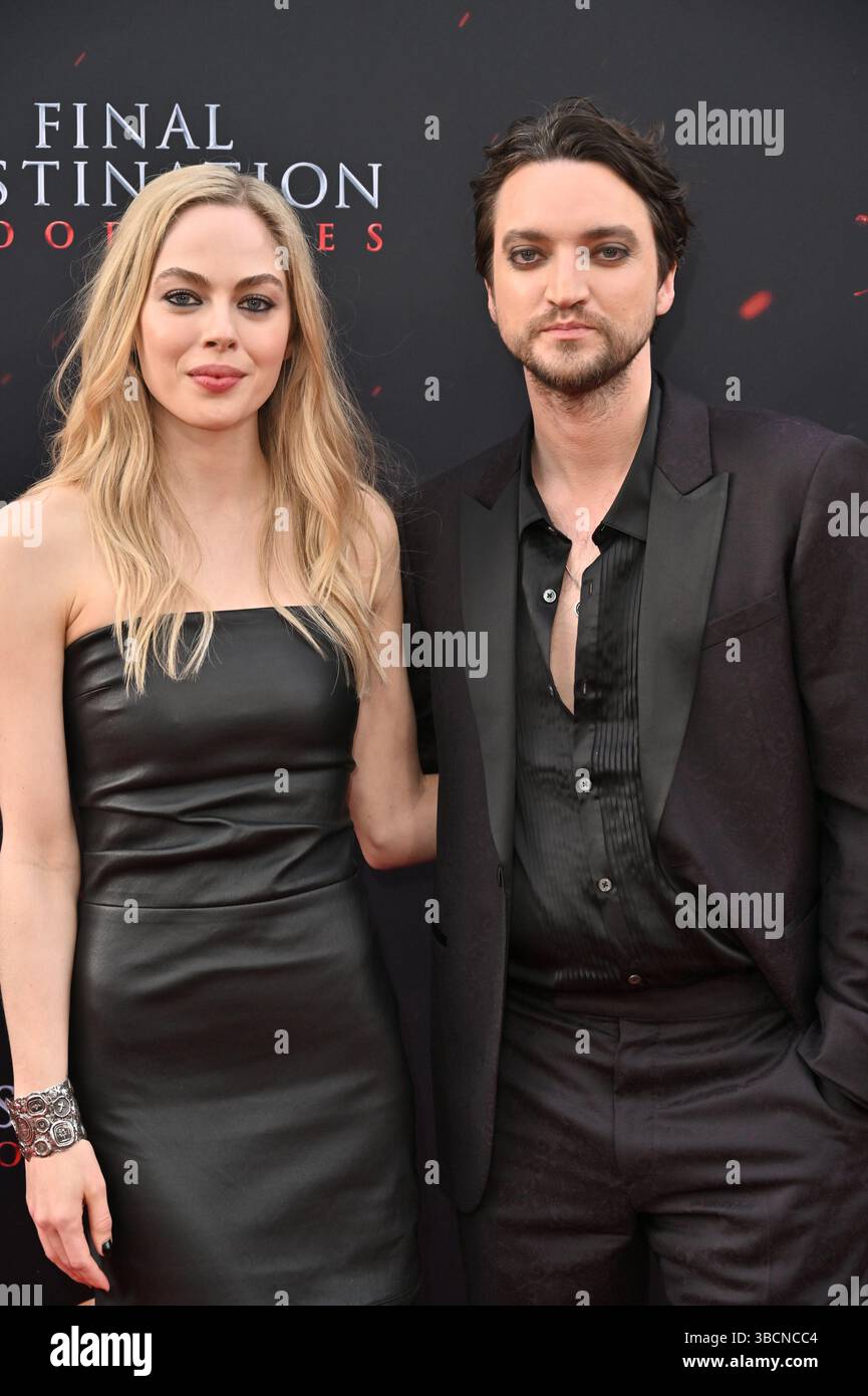Hollywood, CA USA May 12, 2025 Sarah Dugdale, Richard Harmon attends