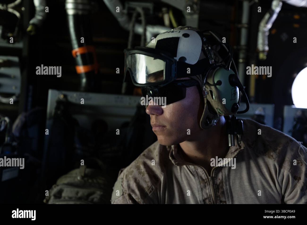 U.S. Marines Corps Sgt. Connor McBride, a rifleman with Alpha Company ...