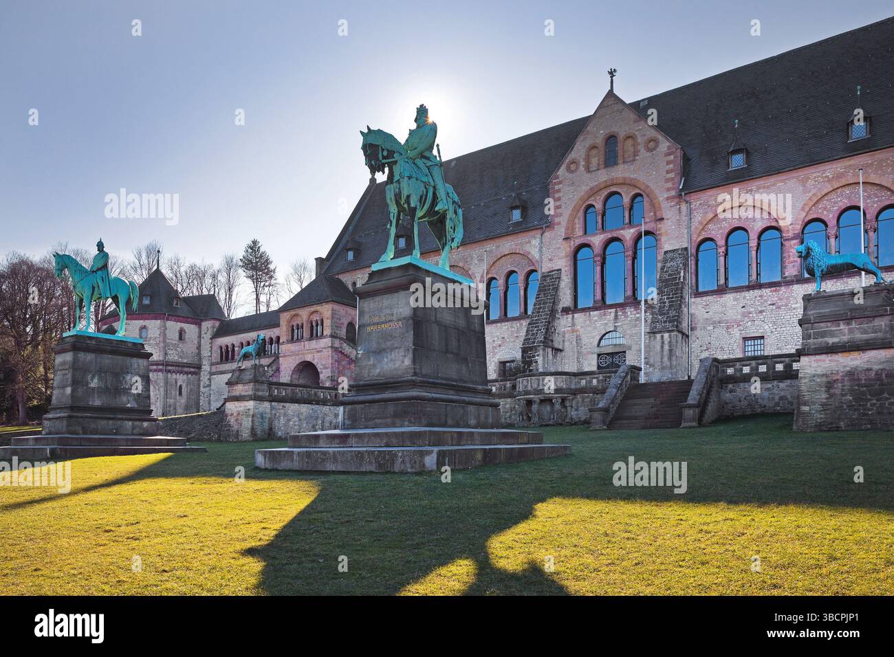 Kaiserpfalz Goslar, Imperial Palace of Goslar, Germany, Lower Saxony, Goslar Stock Photo