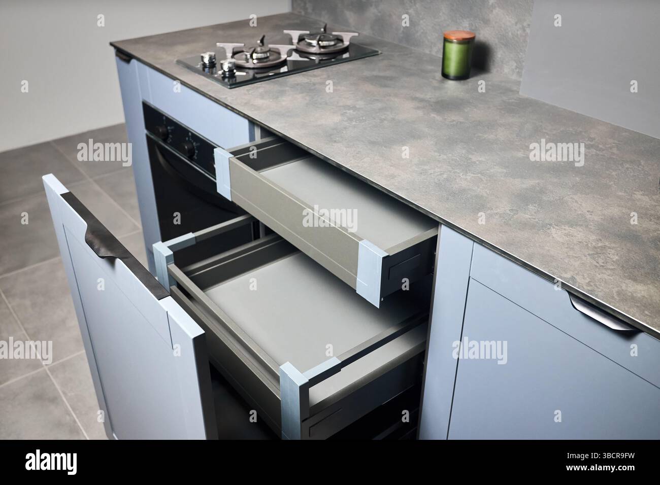 Pull out rack cabinets drawers. Flush up slip handle finger pull handle ...