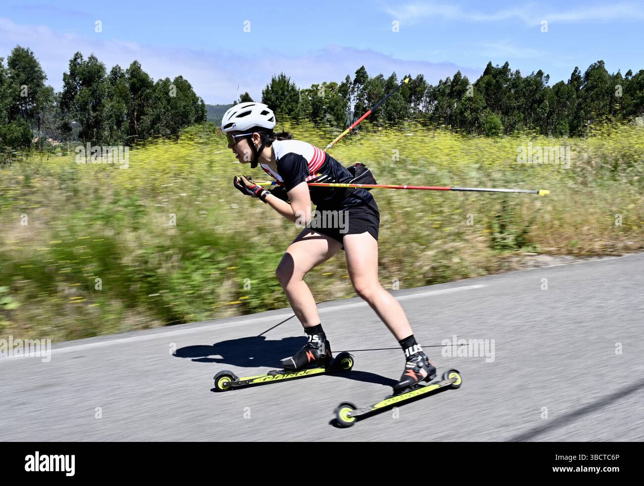 Rio Maior, Portugal. 21st May, 2025. Athlete Lotte Lie pictured in ...