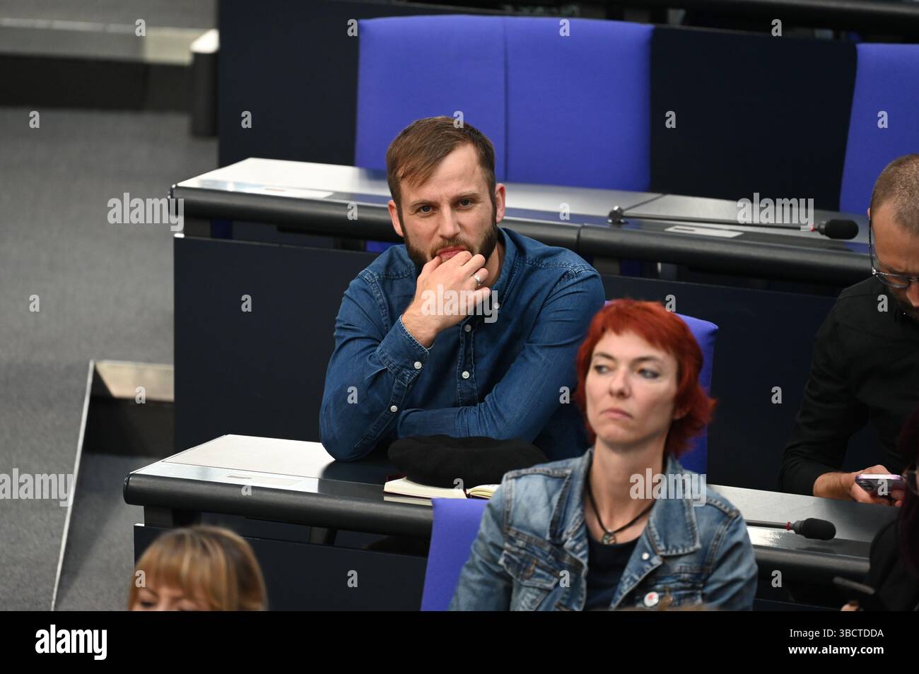 Berlin, Germany. 21st May, 2025. Marcel Bauer (Die Linke), member of ...
