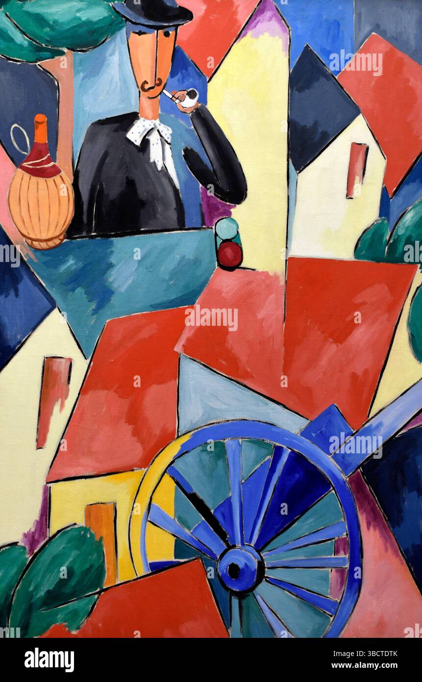 Alberto magnelli painting hi-res stock photography and