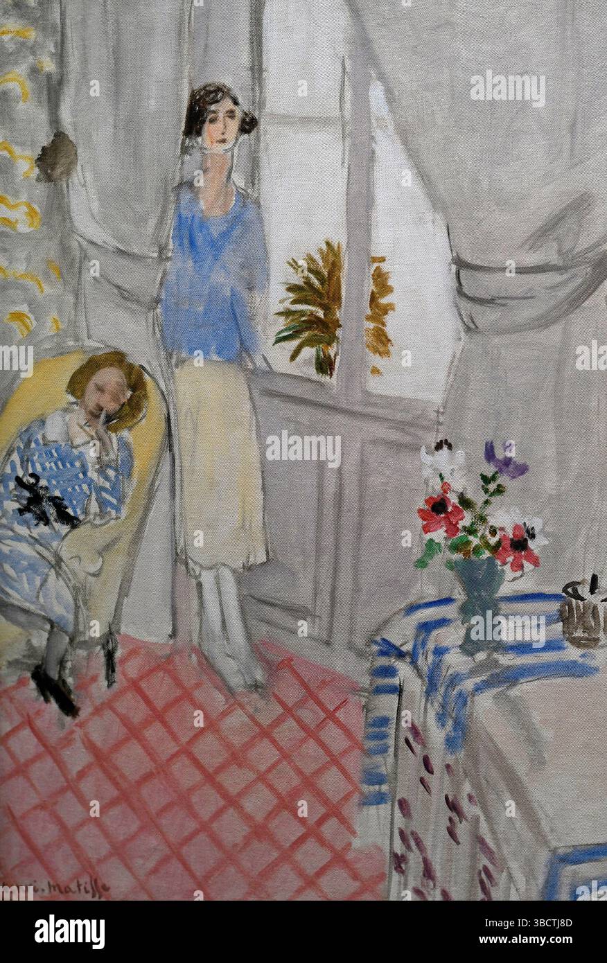 Le Boudoir, 1921, Henri Matisse (1869-1954), Orangerie Museum, Paris, France. Stock Photo
