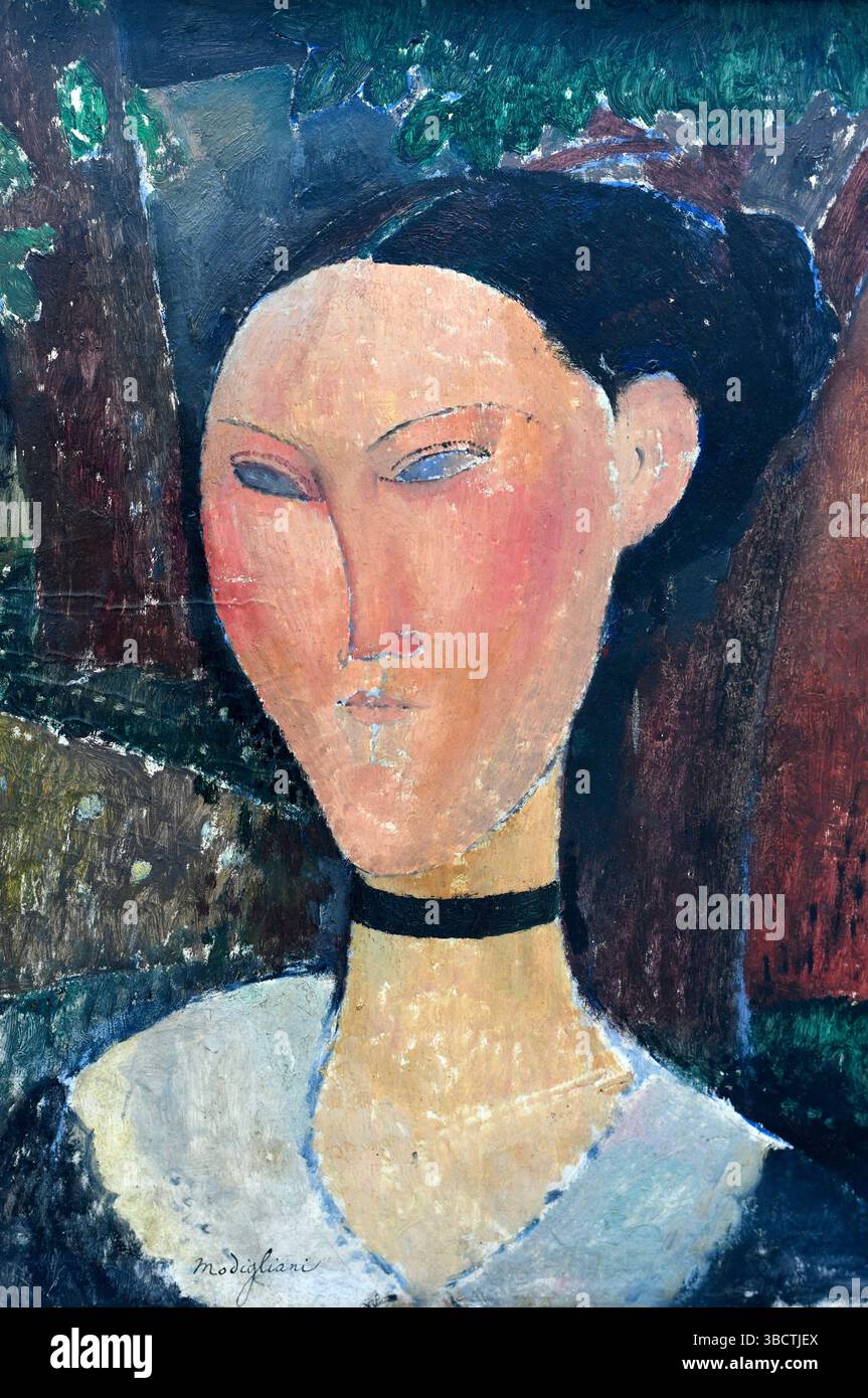 Antonia, 1915, Amedeo Modigliani (1884-1920), Orangerie Museum, Paris, France. Stock Photo