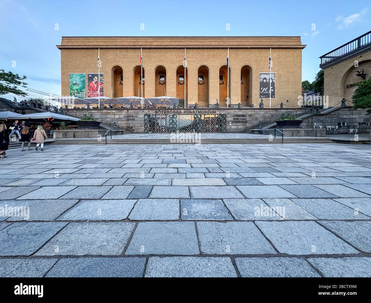 Goteborgs Konstmuseum, Gotaplatsen, Gothenburg, Sweden - Smartphone Captured Stock Image