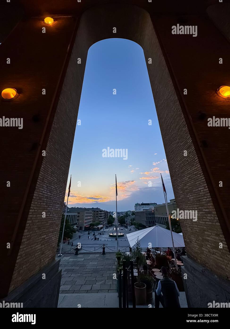 Goteborgs Konstmuseum, Gotaplatsen, Gothenburg, Sweden - Smartphone Captured Stock Image