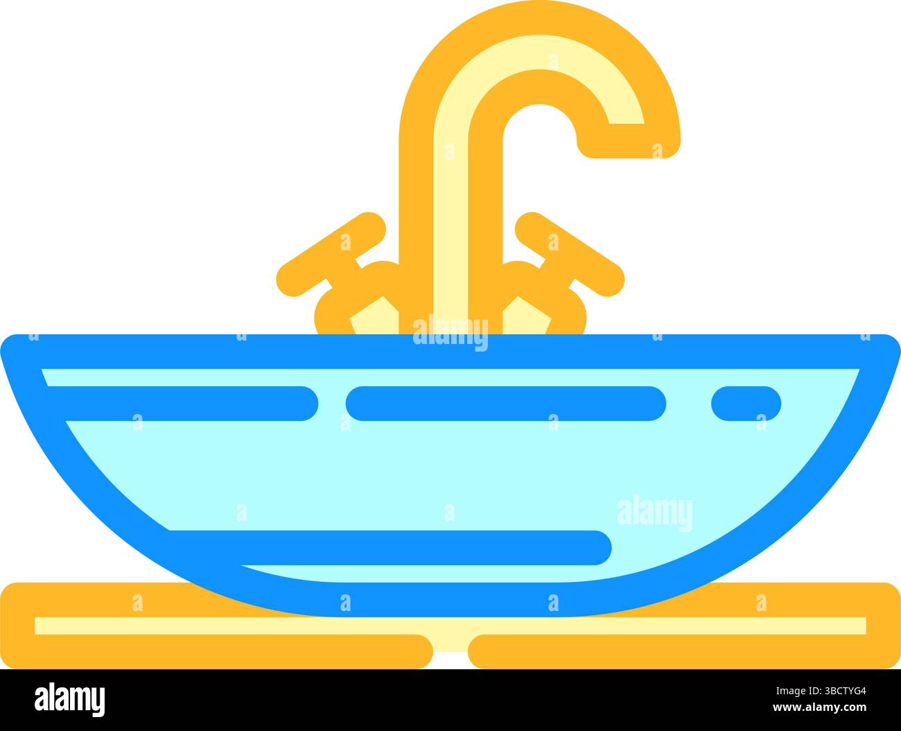 vessel sink color icon vector illustration Stock Vector Image & Art - Alamy