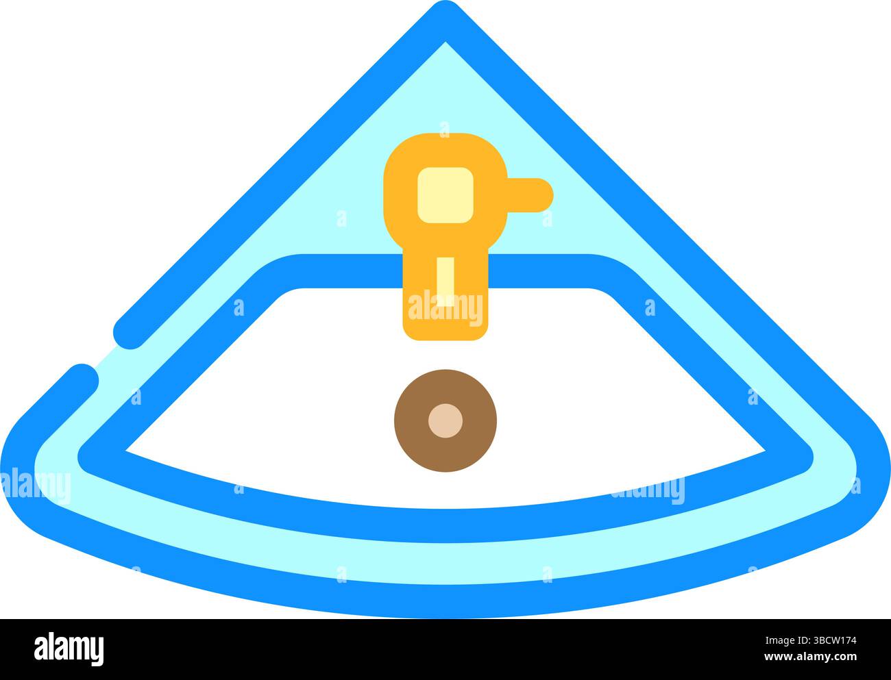 corner sink color icon vector illustration Stock Vector Image & Art - Alamy