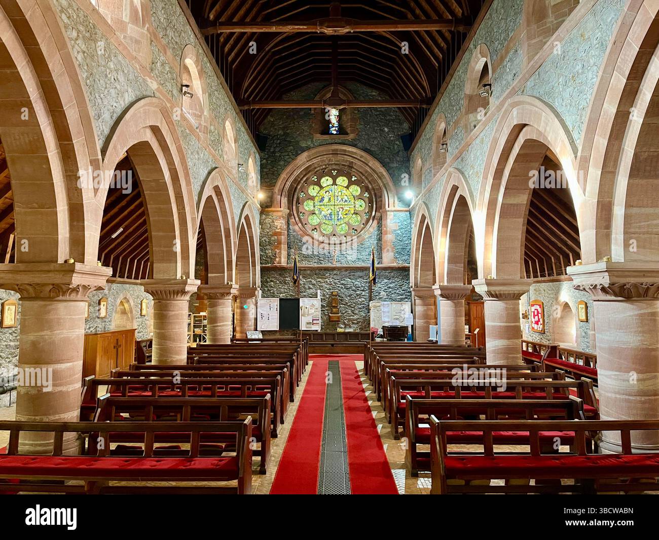 Saint Mary's Church, Betws-y-Coed, Wales, UK - Smartphone Captured Stock Image