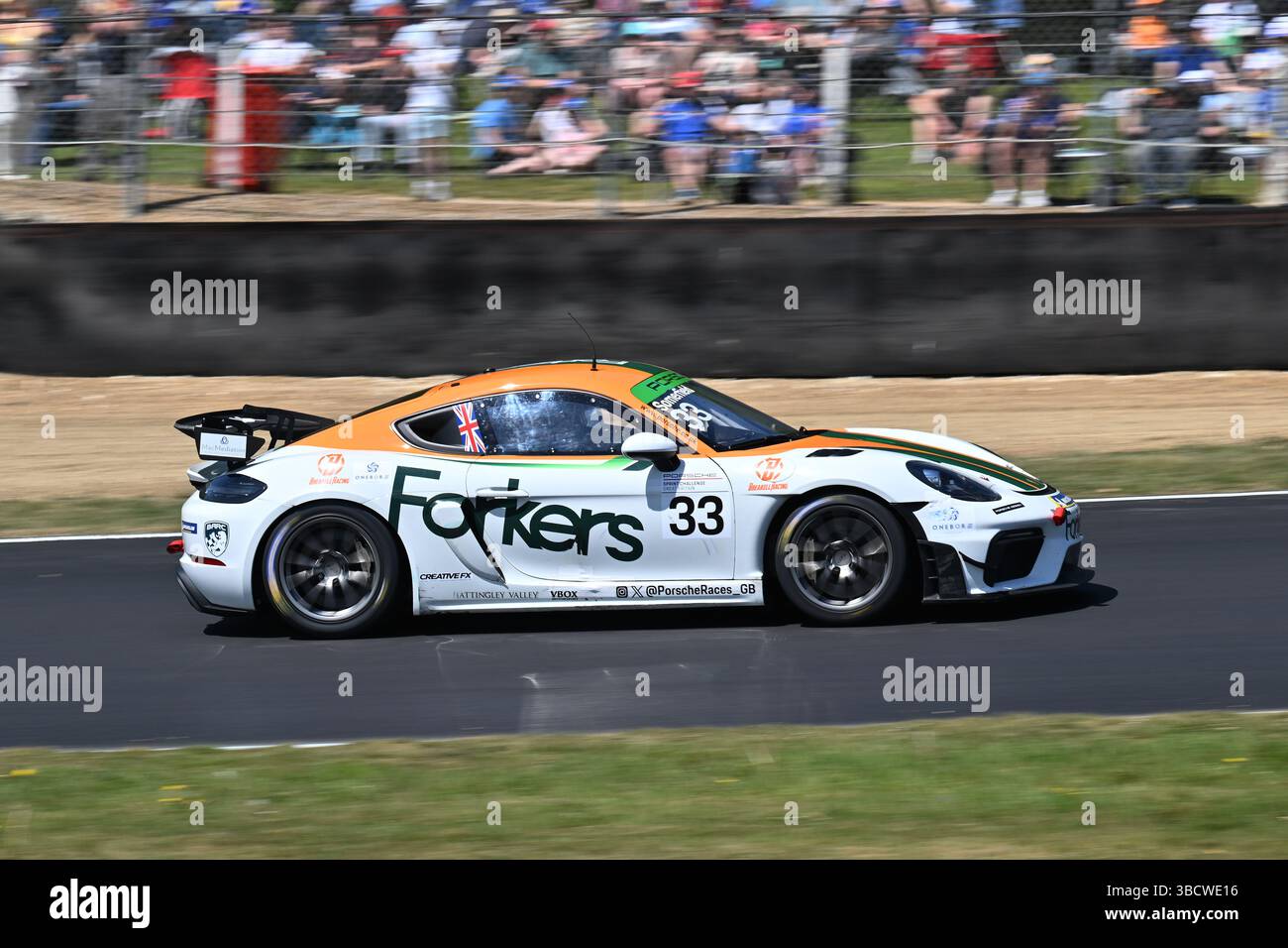Reece Somerfield, Porsche 718 Cayman GT4 RS Clubsport, Breakell Racing ...