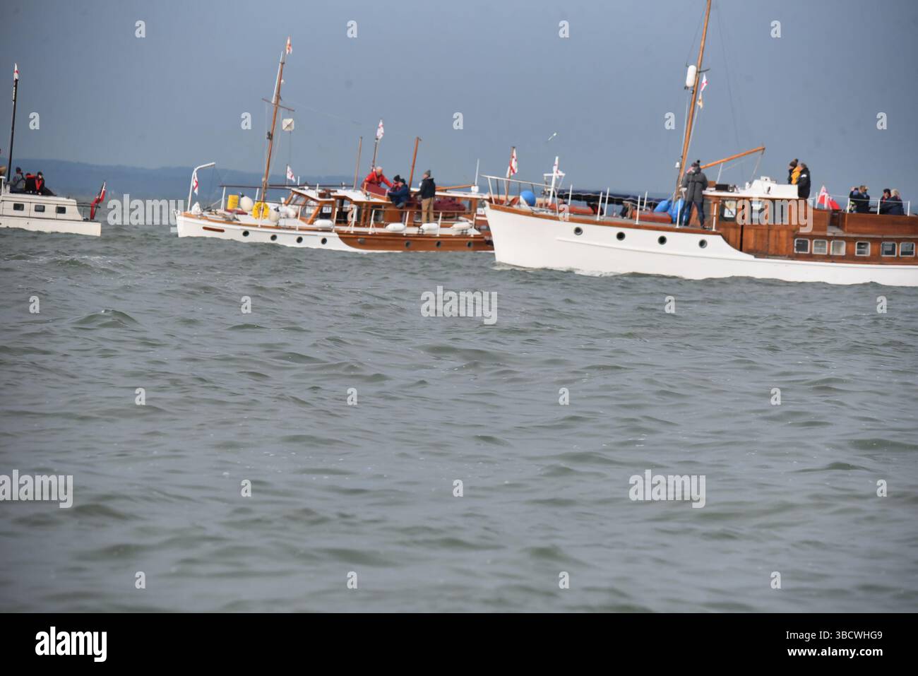 The Dunkirk Little ships flotilla leaving Ramsgate for Dunkirk on the ...