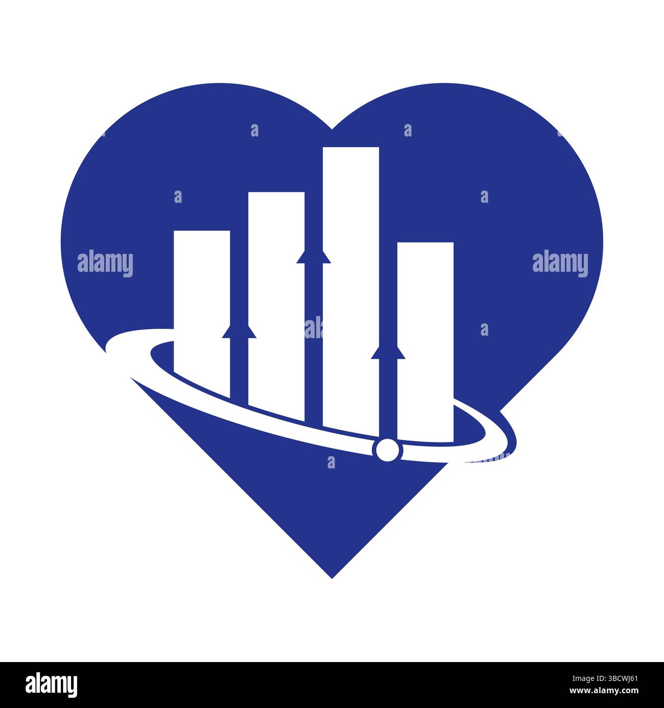 Planet Stats vector logo design template. World finance logo design concept. World stats logo. Stock Vector