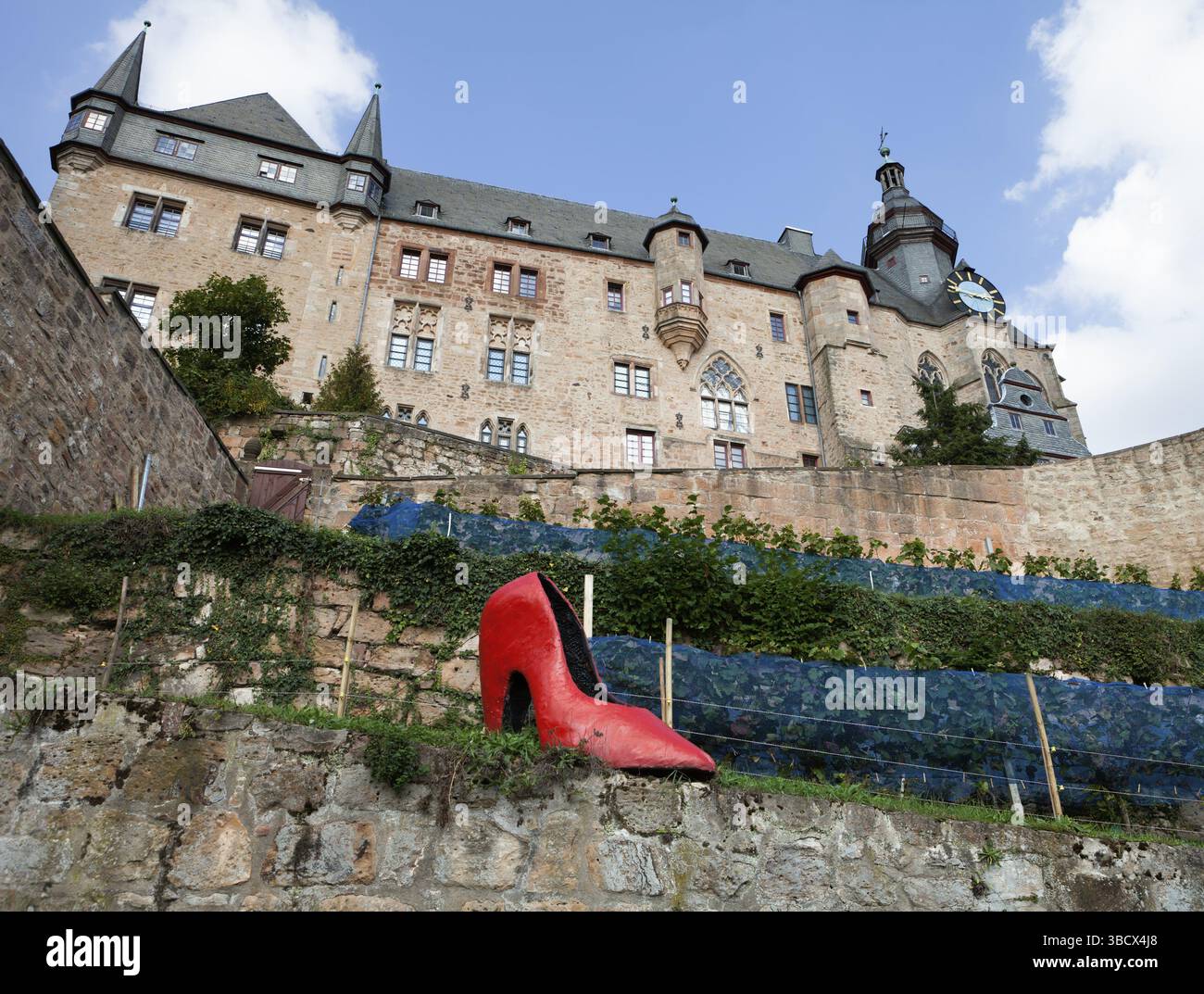 Cinderellaâ€™s slipper, Brothers Grimm, Marburger Schloss castle ...