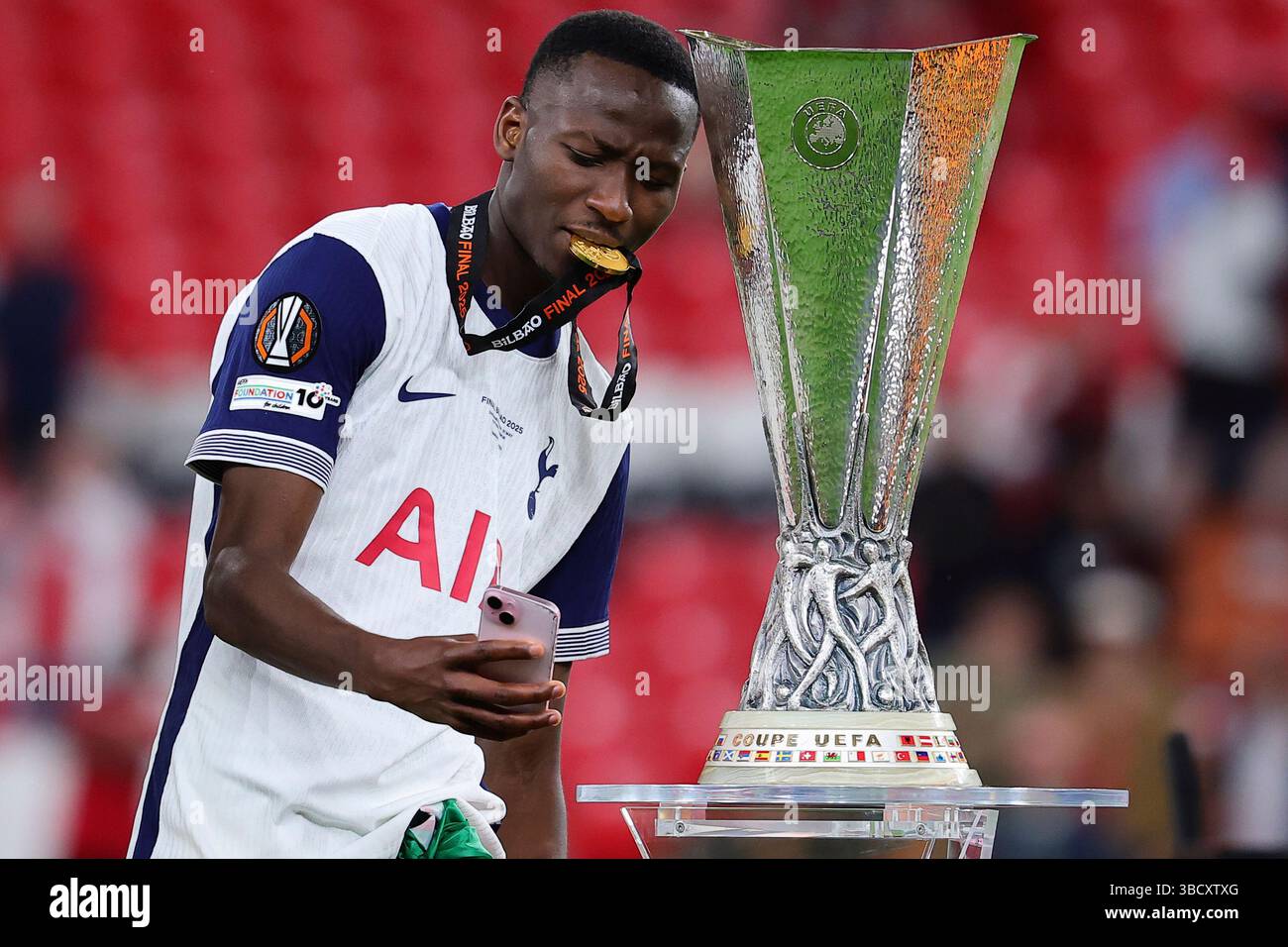 Bilbao Spain 21st May 2025 Wilson Odobert Of Tottenham Hotspur bilbao-spain-21st-may-2025-wilson-odobert-of-tottenham-hotspur