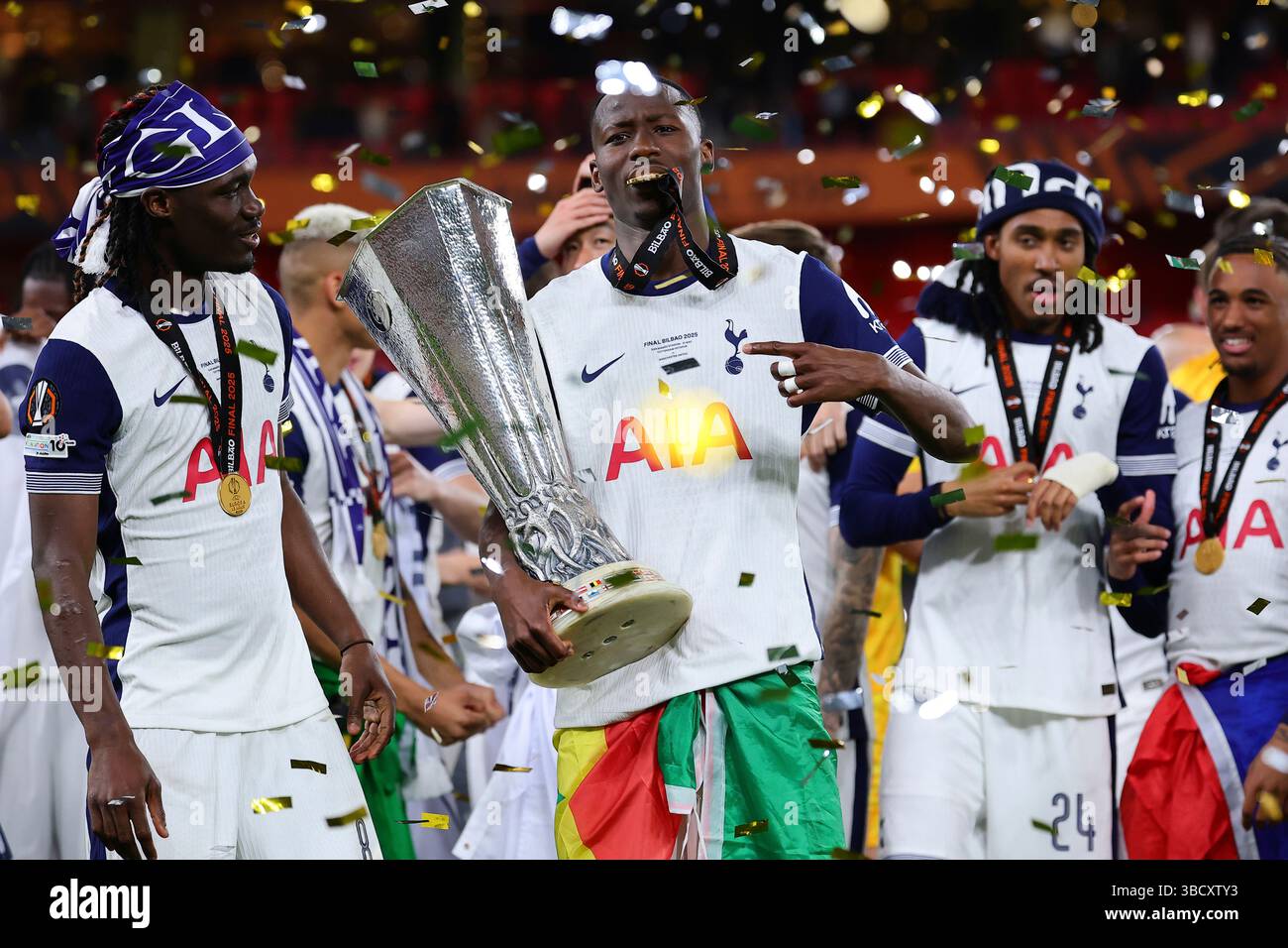 Bilbao Spain 21st May 2025 Wilson Odobert Of Tottenham Hotspur bilbao-spain-21st-may-2025-wilson-odobert-of-tottenham-hotspur