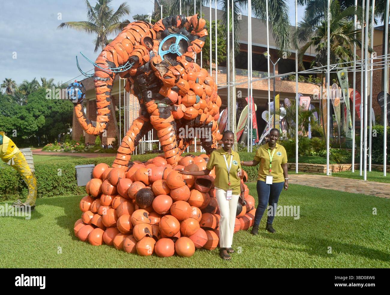 Kampala Uganda 21st May 2025 People Pose For Photos With An kampala-uganda-21st-may-2025-people-pose-for-photos-with-an
