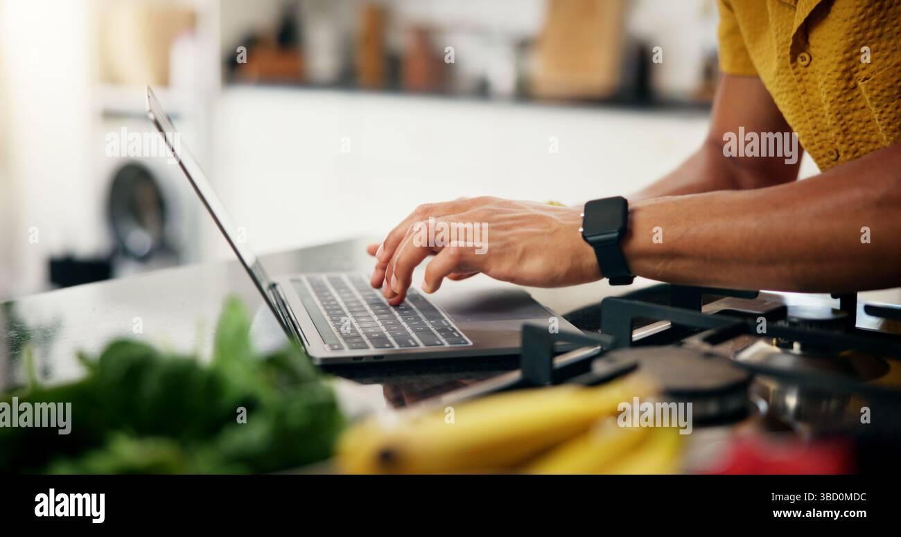 Recipe For Computer Prep typing hi-res stock photography and images - Alamy