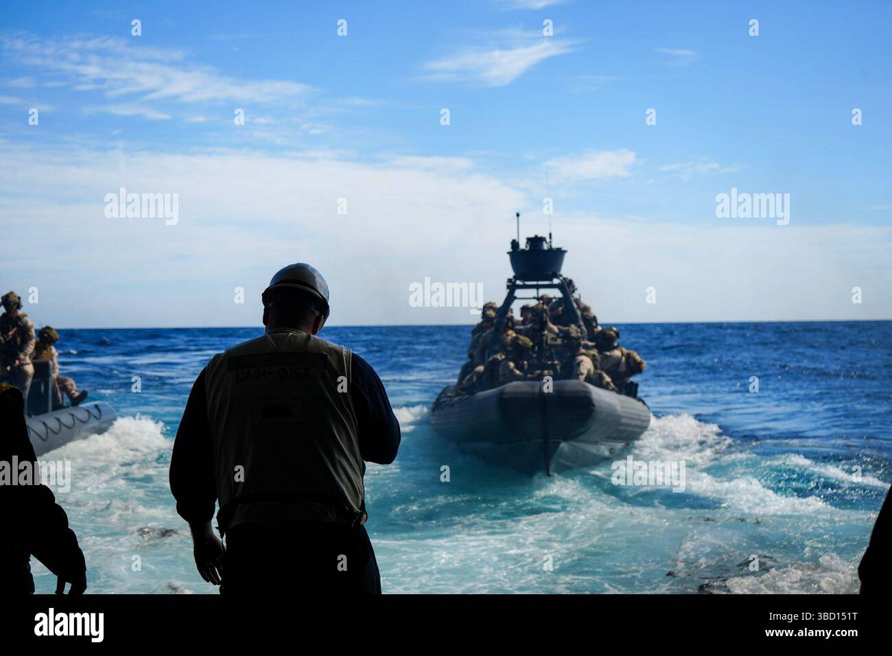 Lpd Rhib ATLANTIC OCEAN (May 18, 2025) U.S. Marines, assigned to the 22nd Marine ...