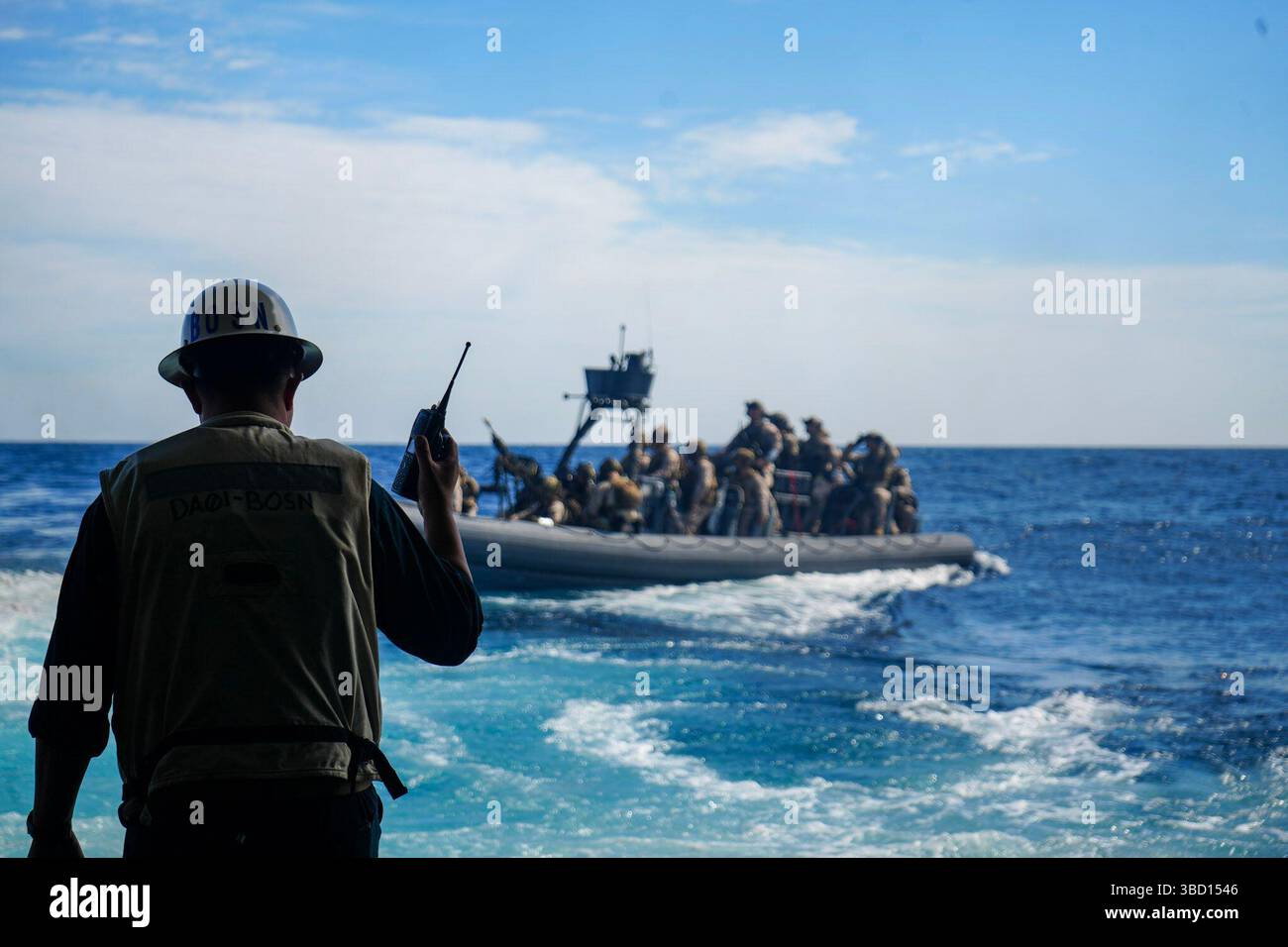 Lpd Rhib ATLANTIC OCEAN (May 18, 2025) U.S. Marines, assigned to the 22nd Marine ...