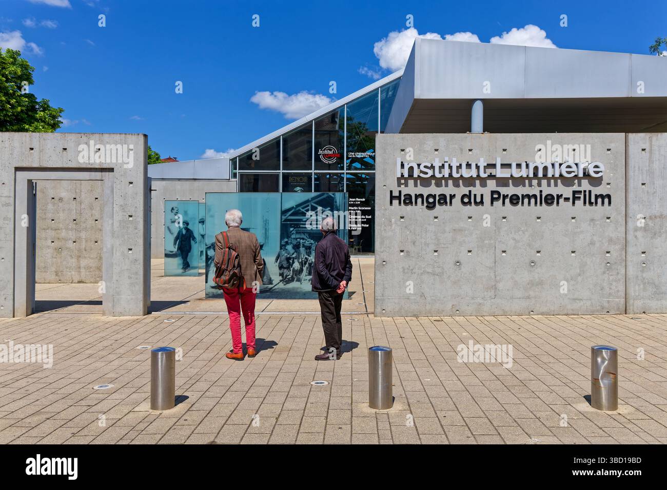 LYON, FRANCE, May 13, 2025 : The Institut Lumière is a museum that honours the contribution to filmmaking by Auguste and Louis Lumière, inventors of t Stock Photo