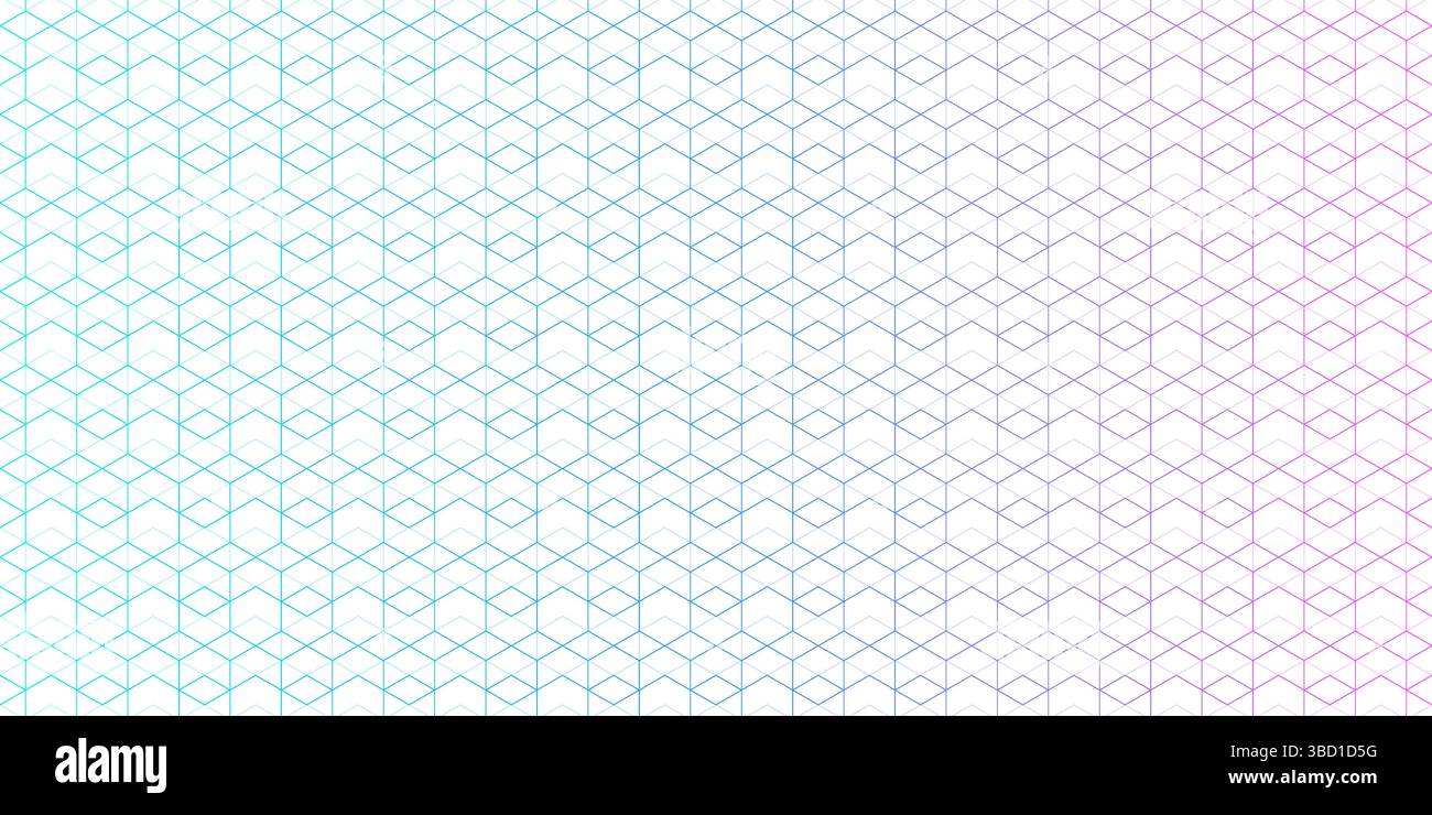 Abstract seamless pattern and geometric background with polygonal lines. Stylish vector texture Stock Vector