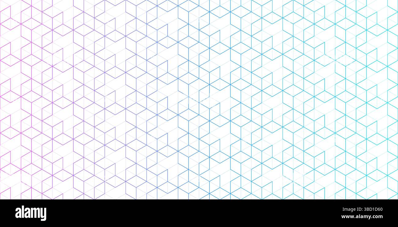 Abstract seamless pattern and geometric background with polygonal lines. Stylish vector texture Stock Vector