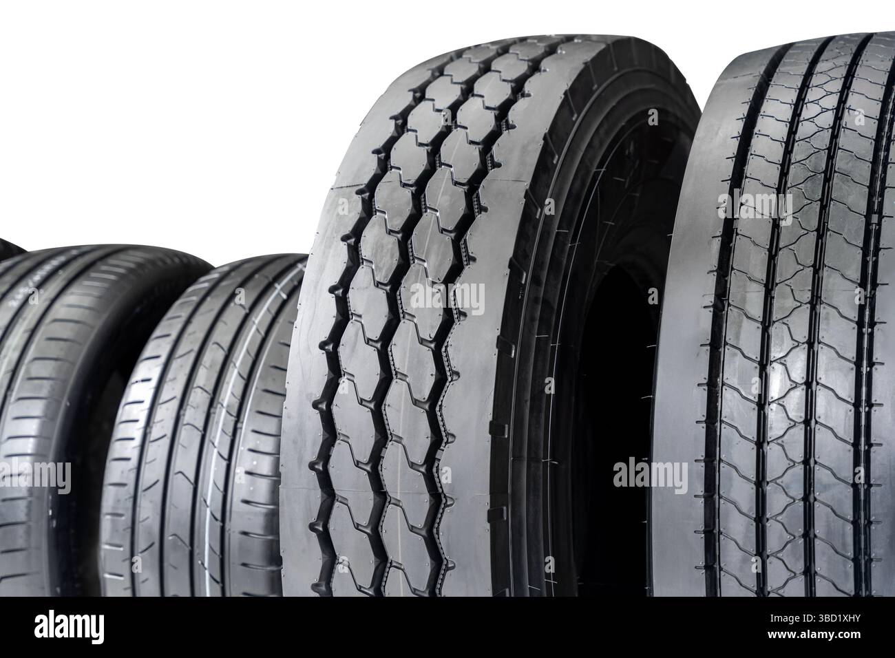 Wheel car, Car tire, Aluminum wheels isolated on white background. Stock Photo