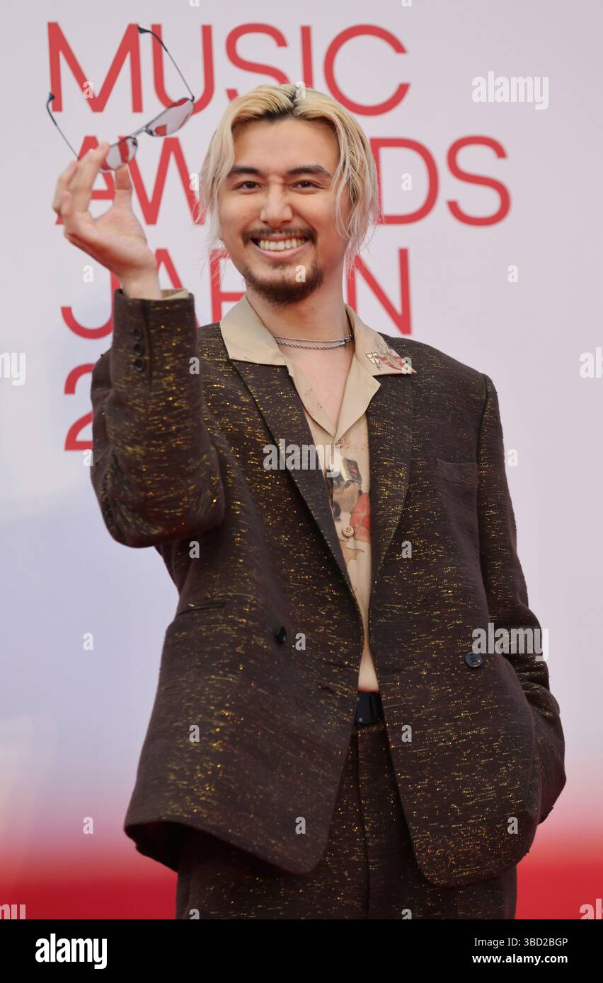 Fujii Kaze, Japanese singer-songwriter and pianist, attends Music