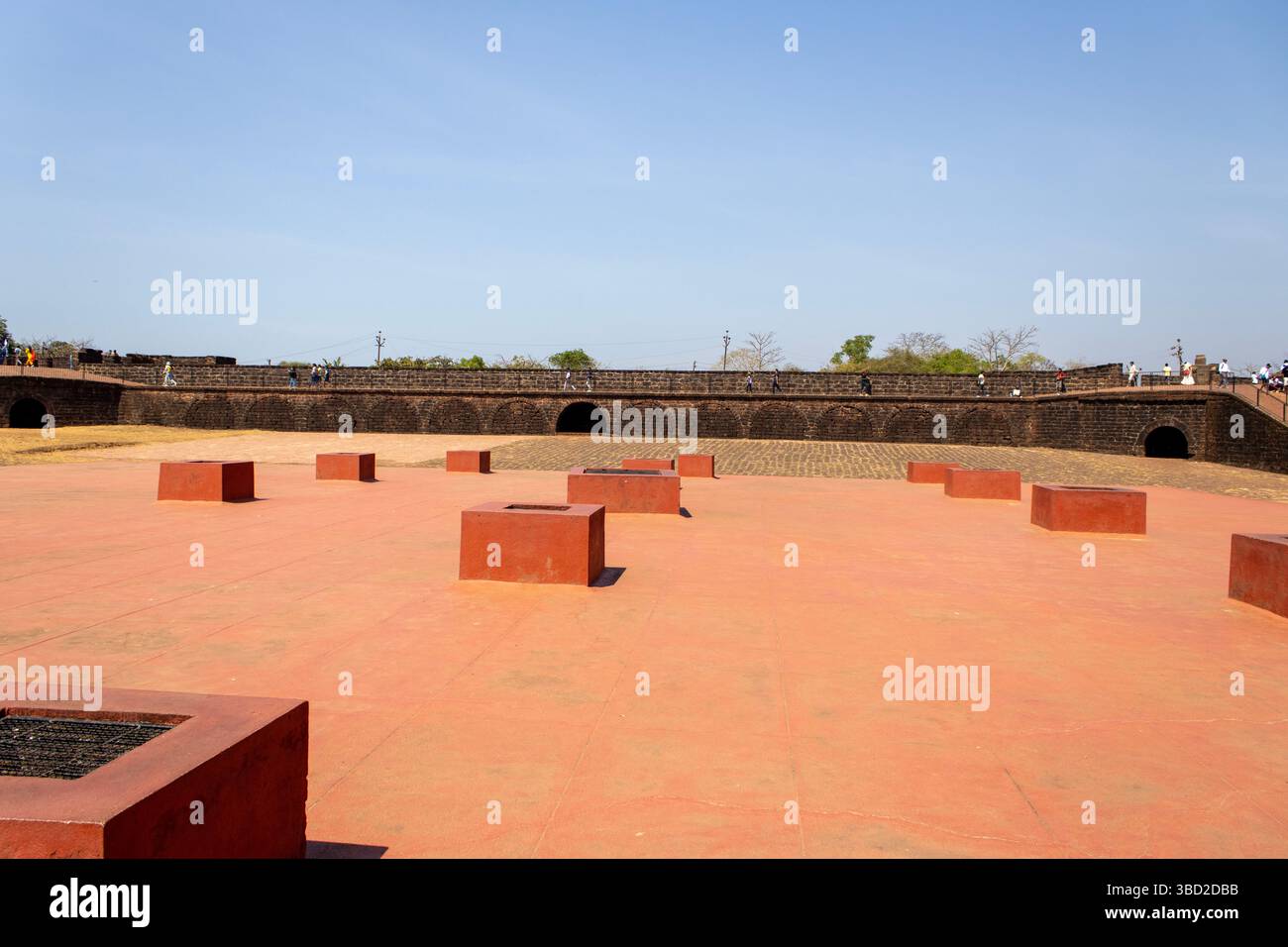 Inside of Fort Aguada in northern Goa, India Stock Photo - Alamy